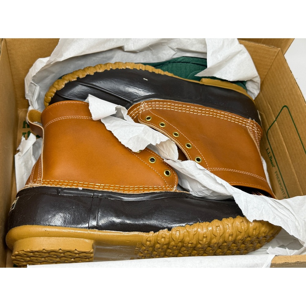 Vintage 1997 LL Bean Boots Mens 12 Narrow Thinsulate Duck Boots USA NOS Box
